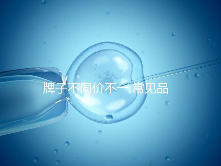 牌子不同價不一,常見品牌的月經杯價格匯總