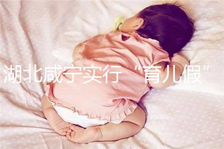 湖北咸寧實行“育兒假”，父母最長可陪伴嬰幼兒年滿1歲！
