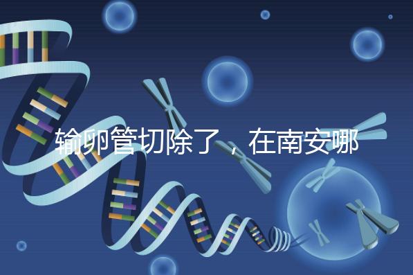 輸卵管切除了，在南安哪里能做試管嬰兒？