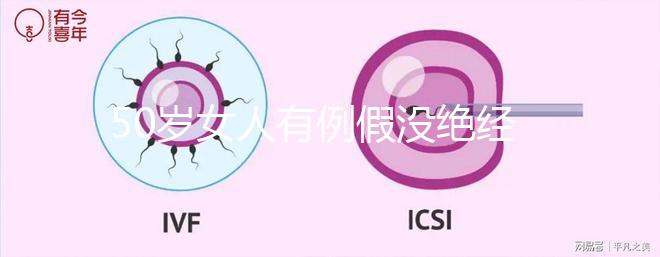 50歲女人有例假沒絕經還有懷孕的希望嗎？